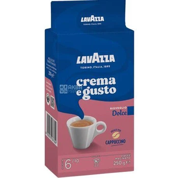 Кофе молотый Lavazza сrema e gusto Dolce 250 г