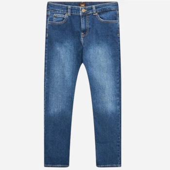 Jeansy regular fit chłopięce Lee LEE0014T-J49 128-134 cm Granatowe (5063127015383)