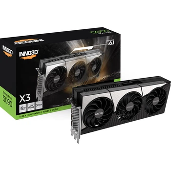 Видеокарта Inno3D GeForce RTX 5090 32GB X3 (N50903-32D7-17593928) EU [127293]