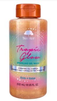 Гель для душа Tree Hut Tropic Glow Foaming Gel Wash с маслом ши авокадо киви 532мл (178)