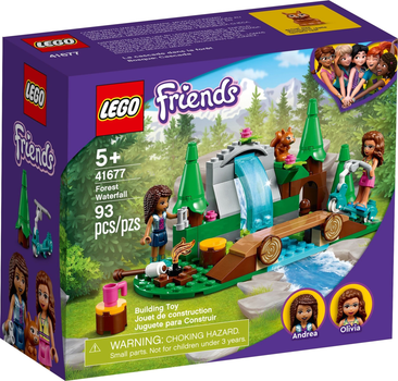 Набір конструктора LEGO Friends Forest Waterfall 93 деталі 4 шт (41677)