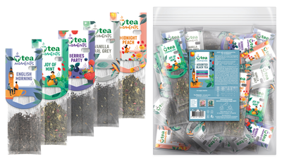 Чай Tea Moments Assorted Black Tea 5 вкусов по 10 кадди-пакетов (4823118605303)