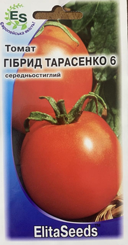 Насіння ElitaSeeds томат Гібрид Тарасенко 6 0,1 г