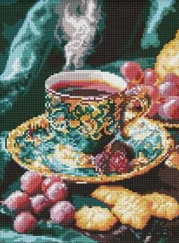 Алмазная мозаика Кофе по-турецки ©art_selena_ua 30x40 AMO8130 Идейка