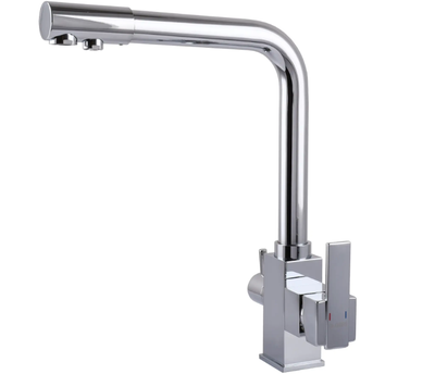 Змішувач трипозиційний Globus Lux AZER GLLR-0100 (під осмос та хол/гор. воду)