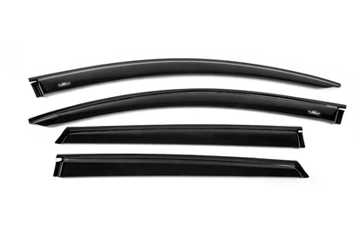 Ветровики на окна (4 шт, HIC) для Suzuki SX4 S-Cross 2013-2016 гг