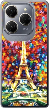 Чехол на Tecno Spark 20 Pro Париж "830u-3620-70447"