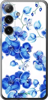 Чохол Samsung Galaxy S24 Блакитні орхідеї "4406u-3390-70447"