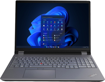 Ноутбук Lenovo ThinkPad P16 G2 (21FA000VPB) Storm Grey