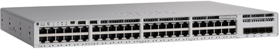 Switch Cisco Catalyst 9200L 48-port PoE+ 4x1G uplink Switch, Network Essentials (C9200L-48P-4G-E)