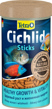 Корм Tetra Cichlid Sticks для аквариумных рыб в палочках