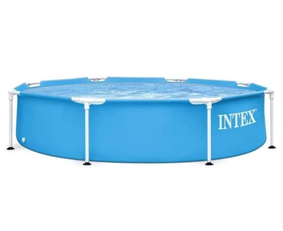 Каркасный бассейн Intex Metal Frame Pool 244х51 см круглый (IND-28205)
