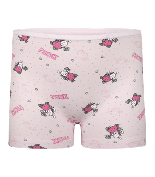 Трусики шортики для девочки с рисунком PINK - Donella - 428102 - 110-116 см - Светло-розовый
