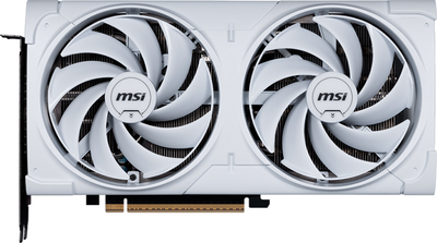 Видеокарта MSI PCI-Ex GeForce RTX 5070 Ventus 2X OC White 12GB GDDR7 (192bit) (2557/28000) (HDMI, 3 x DisplayPort) (RTX 5070 12G VENTUS 2X OC WHITE)