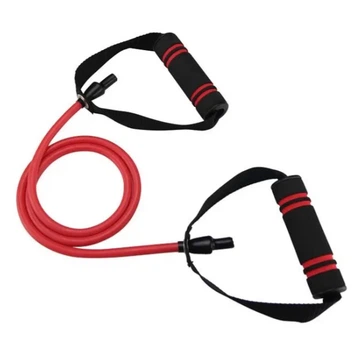 Трубчатый эспандер для фитнеса с ручками U-POWEX Latex resistance tube 30LB Red 13.5 кг (UP_1001_30LB_Red)