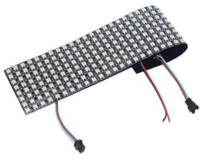 Адресна світлодіодна матриця 2812b 8*32 см 256 led