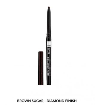 Карандаш для глаз Avon Glimmerstick с блеском Коричневый сахар / Brown Sugar