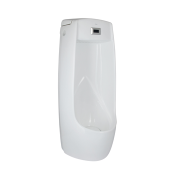 Писсуар напольный Qtap Scorpio с ИК-датчиком автоматического смыва 430x370x990 White QT1488101HW