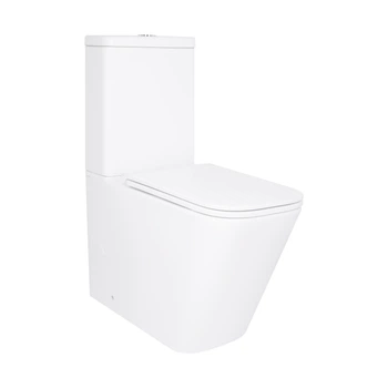 Унітаз підлоговий Qtap Tern Ultra Quiet безобідковий з сидінням та бачком Soft-Close QT17222175AUQ1W White