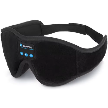 3D Bluetooth маска на глаза для сна, с наушниками для прослушивания музыки