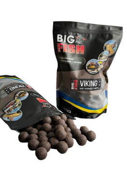 Бойл вареный Big Fish Baits "Viking" (Krill-Mulberry-Squid) 24 мм (криль,шелковица,кальмар),БФБVik001