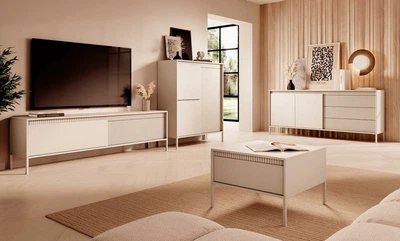 Стенка в гостиную Perfect Home Сенсо / Senso C Беж