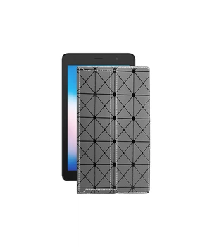 Чохол з екошкіри для планшету Alcatel 1T 7 4G Сірий ромб