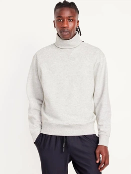 Флисовая толстовка-водолазка Old Navy M, Light Heather Grey (Серая) 500126030191