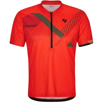 Мужская велофутболка Ziener Neral new red 50 239202-421 M