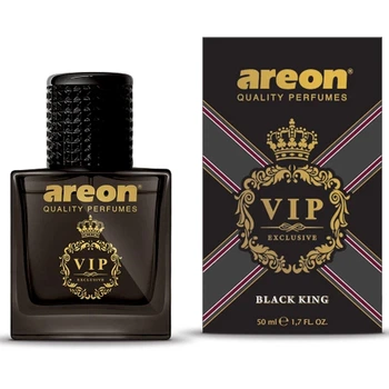 Ароматизатор повітря Areon Car Perfume VIP Black King 50ml Чорний, VIPB02