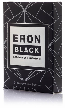 Капсулы для повышения потенции Eron Black Острые ощущения, 10 шт (22499000000000000)