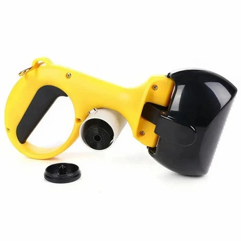 Совок-щипцы Pooper Scooper Big для уборки за собакой с карабином и пакетами, 27 × 13 × 9 см
