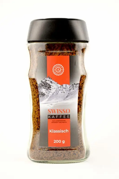 Кава розчинна Swisso Kaffee Klassisch 200г