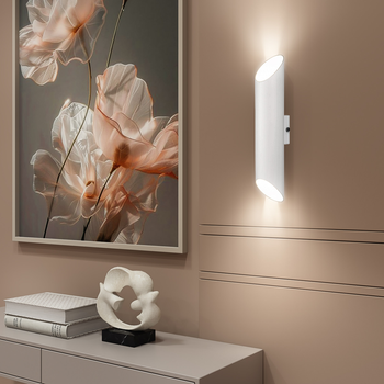 Бра MSK Electric Slice под две лампы Е27 NL 3260 WH+WH