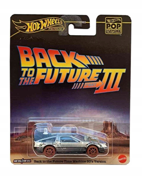 Pojazd Hot Wheels Premium Pop Culture Back to the Future 1:64 (194735227792)