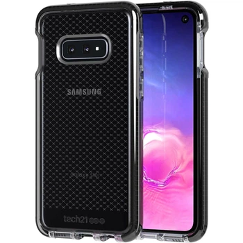 Фирменный противоударный чехол tech21 Evo Check SM для Samsung Galaxy S10e SM-G970 Черный