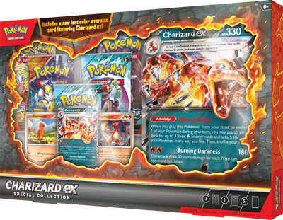 Набор карточек Pokémon TCG: Charizard ex Special Collection
