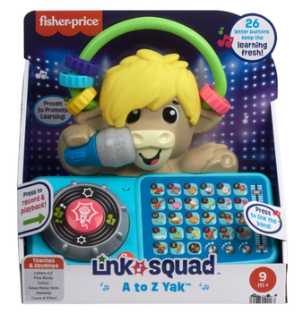 Zabawka interaktywna Fisher-Price Link Squad A to Z Jak HYL01 (wersja włoska)(0194735249657)