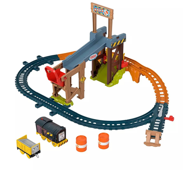 Zestaw do zabawy Fisher-Price Thomas & Friends Diesel's Lift & Load Construction Set JBW20 (0194735265626)