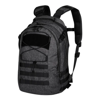 Рюкзак туристический Helikon-Tex 21л Backpack - Nylon Polyester Blend - Melange Black-Grey (PL-EDC-NP-M1)