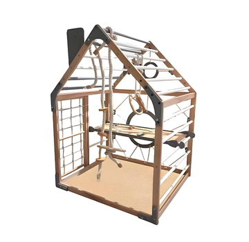 Игровая площадка детская Woodandhearts AAKP045 Натуральный/Серый