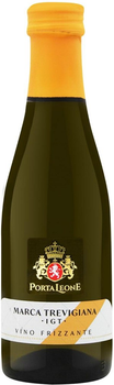 Вино ігристе Porta Leone Merca Trevigiana Frizzante біле брют 0.2 л 10.5% (8005068002609)