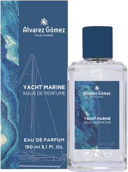 Woda perfumowana męska Alvarez Gomez Yacht Marine 150 ml (8422385110037)