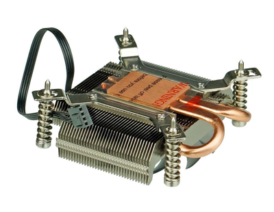 Кулер для процессора Intel Core I7/I5/I3 (Socket LGA 775/1150/1155/1156) 4-pin с медной пластиной (1106843)