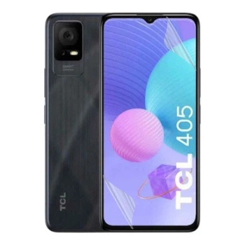 Антишпион приватная плёнка гидрогелевая для смартфона TCL 405 противоударная прозрачная