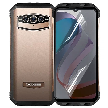 Антишпион приватная плёнка гидрогелевая для смартфона Doogee V30T противоударная прозрачная