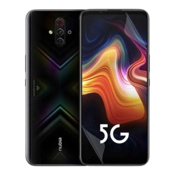 Плёнка гидрогелевая матовая для ZTE Nubia Play 5G протиударная прозрачная