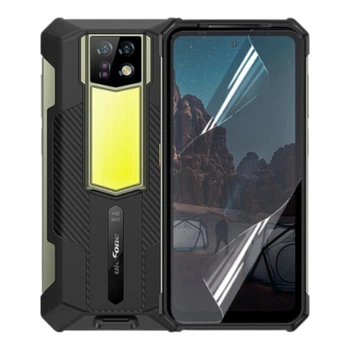 Плёнка гидрогелевая для Ulefone Power Armor 24 глянцевая противоударная прозрачная