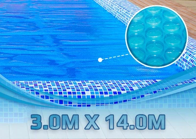 Солярна плівка для басейну CID Plastiques 500 мікрон, розмір – 3,00 м. х 14,00 м.