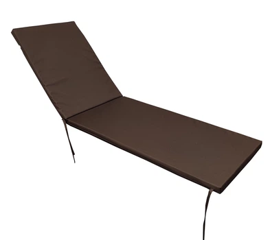 Матрац для шезлонга eGarden RIO 195x58x4 см коричневий